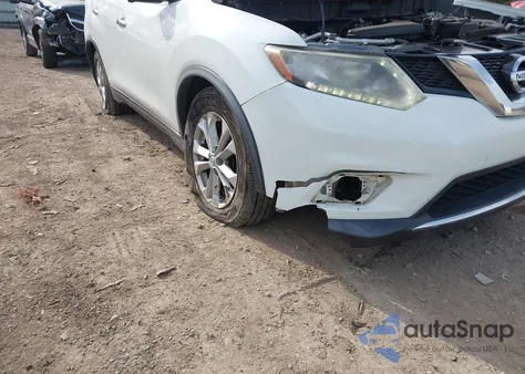 2016 Nissan Rogue Sv из США, поврежденный, VIN KNMAT2MTXGP626619